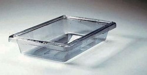 Rubbermaid FG330000CLR Clear Polycarbonate Food Box 12-1/2 Gallon