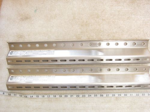 Food Grade Strut Wall Mount 24&#034; Strut Lot of 2, New