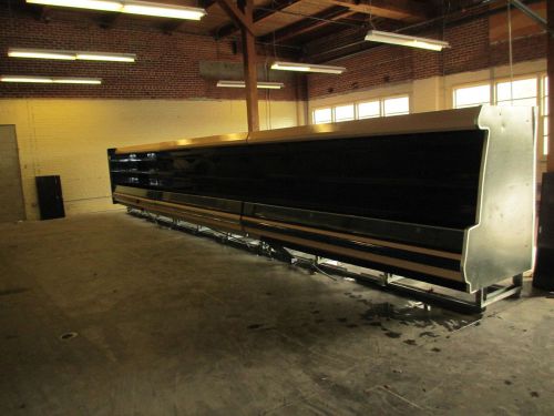 2006 HUSSMANN M4 36&#039; MEAT CASE FULL LED GROCERY DISPLAY REFRIGERATOR MULTIDECK