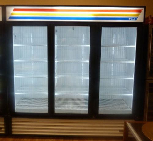 True GDM-72F 3 Glass Door Reach in Freezer 72 Cu.ft.