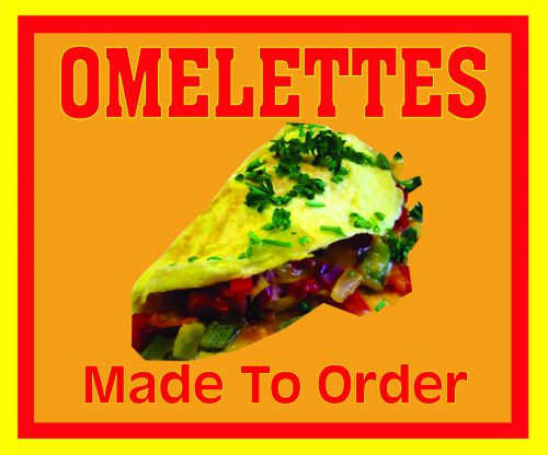 OMELETTES DECAL