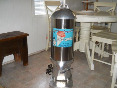 Extremely rare vintage sno-master commercial snow cone machine for sale