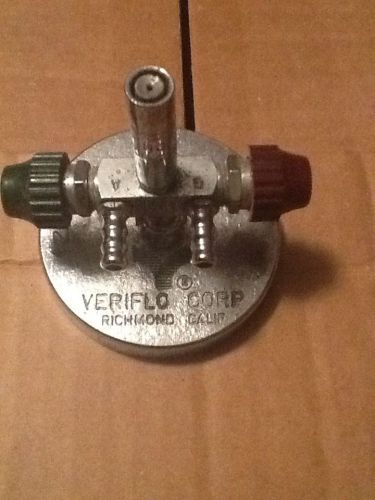 Used high temp veriflo  rotatable bunsen burner for sale