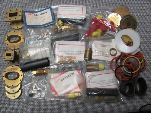 Andrew RF,Heliax,Waveguide,N Type,Assortment,HAM radio,Amateur radio,Cell Tower