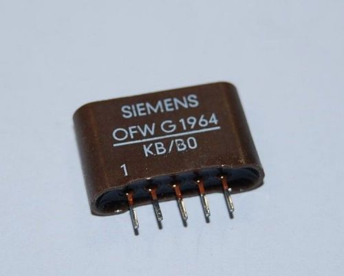 SAW FILTER SIEMENS ORIGINAL NOS OFWG1964 KB/BO  X1p