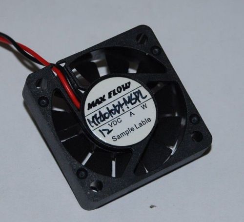 MAX FLOW COOLING FAN 12V 0.96W 5500RPM 0.08A 40X40X10mm MF4010D1-MSPL