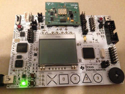 MSP430F5529 USB Development Board and CC4000GPSEM module TI original