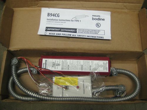 New Philips Bodine B94CGREDM, B94CG Emergency Ballast