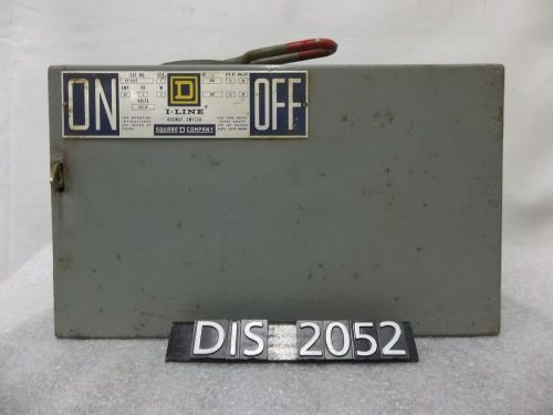 Square d 60 amp nema 1 fused  buss connector (dis2052c) for sale