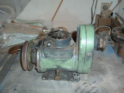 Graham variable speed transmission model 20AR5