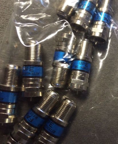 LOT OF 12 ATTENUATORS FAM-3 Connectors