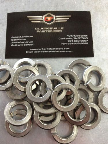 Stainless steel medium split lock washers 9/16&#034; qty 25 for sale