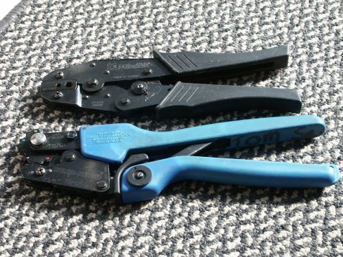 Thomas &amp; Betts T&amp;B TBM25S Ratcheting Crimp Tool and MilesTek BNC Coax Crimper