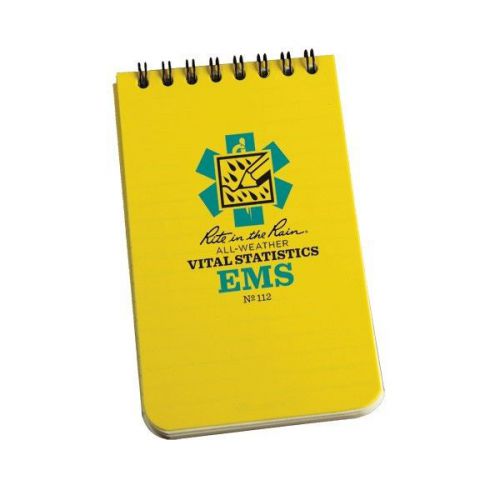 Rite in the rain all weather ems notebook with cover item 112 &amp; c935b for sale