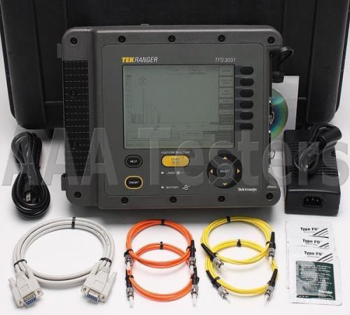 Tektronix TekRanger TFS3031 SM MM Fiber Optic OTDR