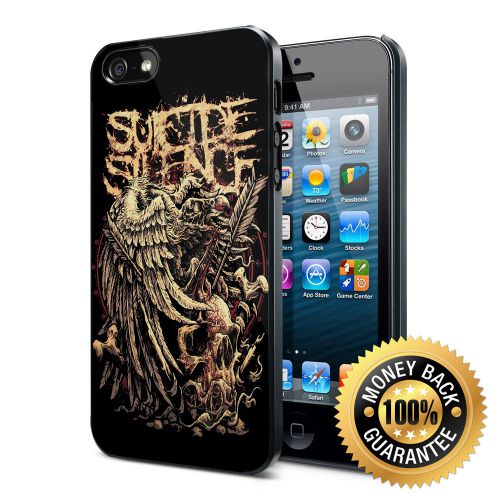 Suicide Silence Rock Band Glossy Logo iPhone 4/4S/5/5S/5C/6/6Plus Case Cover