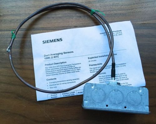 SIEMENS AVERAGING TEMPERATURE SENSOR ASSEMBLY 540-245-36