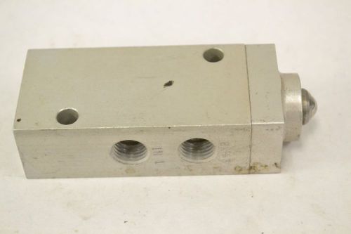 SCHRADER BELLOWS P084-2001 3WAY 1/4 IN NPT PNEUMATIC VALVE BODY MANIFOLD B307318