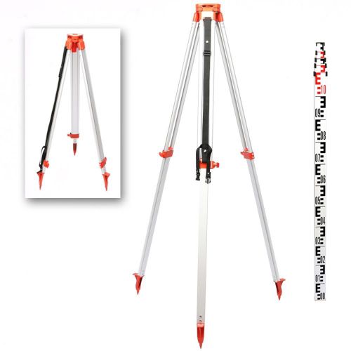 TRIPOD + 5M STAFF FOR LASER LEVEL HIGH QUALITY IDEAL  DESIGN ALUMINUM FANTASTIC