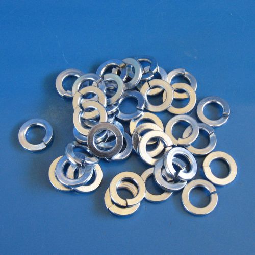 Spring Locking Washers Bright Zinc Plated 1/4&#034; 100PCS