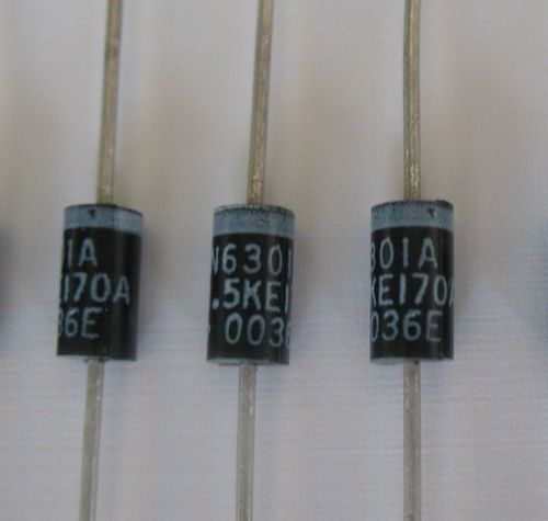 GENERAL SEMICONDUCTOR 1.5KE170A TRANSIENT VOLTAGE SUPPRESSORS (10 PCS)