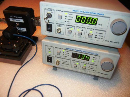 Newport 505 Laser Diode Driver &amp; Newport 325 Temperature Controller &amp; 700P TE