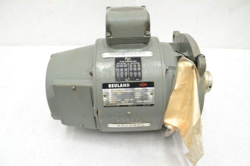 REULAND 0010E-2BAN-0024 AC 1HP 230/460VAC 1200RPM 184 3PH ELECTRIC MOTOR B264527