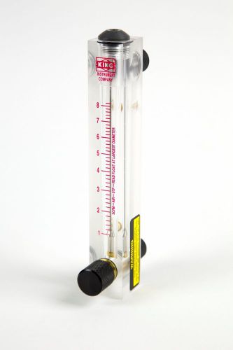 King Instrument Co. 7530 Series Acrylic Tube Flowmeter