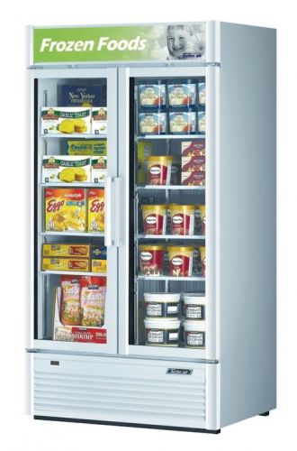 Turbo Air TGF-35SD, 2 Glass Doors Freezer