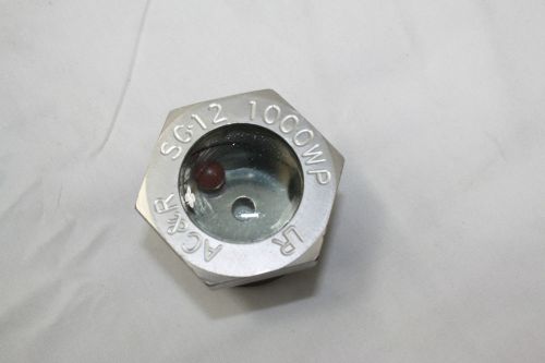 Henry Liquid Indicator Sight Glass with Float Ball 1 1/2&#034; NPTF 500 PSIG