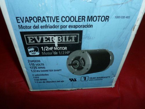 Everbilt Model # A370 2-Speed 1/2 HP 115-Volt Evaporative Cooler Motor - B1315SM