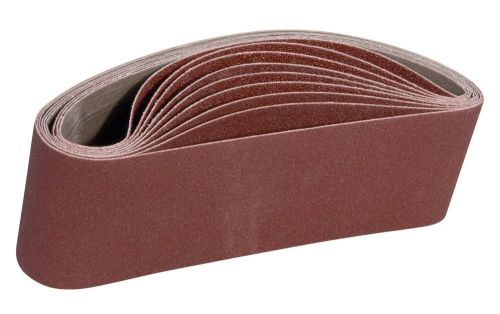 NEW ALEKOA?A‚A‚A® 4-Inch x 24-Inch 80 Grit Aluminum Oxide Sanding Belt, 10-Pack