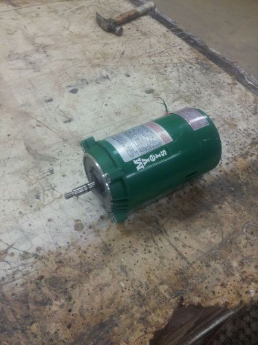 Used O A Smith 3/4 HP pump motor C48D51B86 Encl DP Rot. CCWPE Volts 115/220