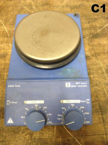 Ika-werke ret basic hot plate &amp; magnetic stirrer ika magnetic hot plate stirrer for sale