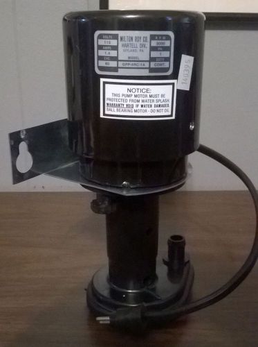 Hartell gpp-4rc-1a ice machine pump 7121-1581, 115v, 3000 rpm, 100044 for sale