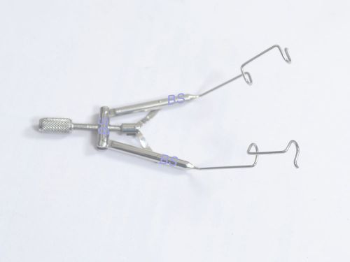 LIEBERMAN  Eye Speculum K-WIRE ADJUSTABLE Round body 14MM &amp; 15 mm blades,length-