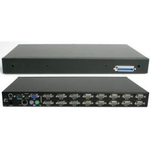 Startech.com 1u rackmount power switch 8 outlet 15 amp rs232 serial control pdu for sale