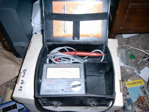 Simpson Model 400-2 Insulation Tester