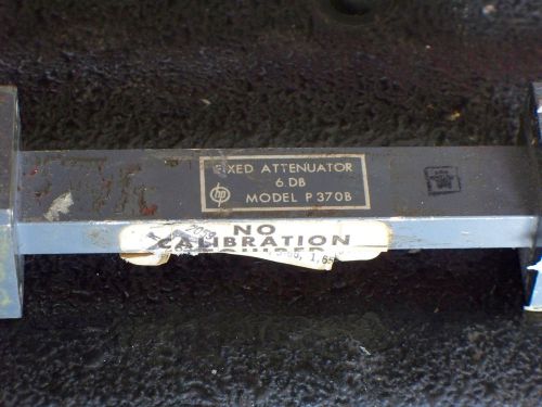 HP / Agilent P370B Fixed Attenuator WR62 Ku Band