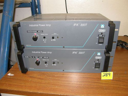 PEAVEY INDUSTRIAL POWER AMPLIFIER  IPA 300T