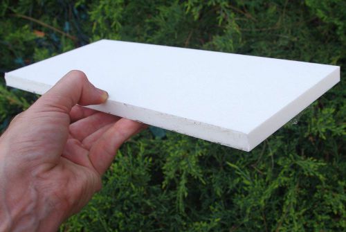 1/2&#034; x 12&#034; x 5-1/8&#034; White King Starboard marine HDPE, unused