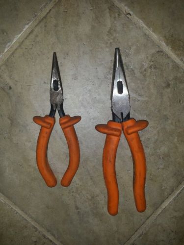 KLIEN Insulated - High Voltage - Needle Nose Plier Set