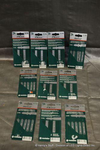 Bi-Metal Jig Saw Blades - Metabo - 32 Pieces - NEW - SKU803