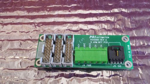 Brooks PRI Automation Turbo Stocker 3IA Arm Interface Board BM46884