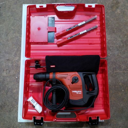 Hilti TE50 Combihammer Performance Pkg - Brand New, Never Used TE-50 hammerdrill