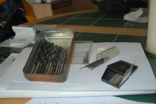 Lot of Drill Bits / Tiny to Medium size