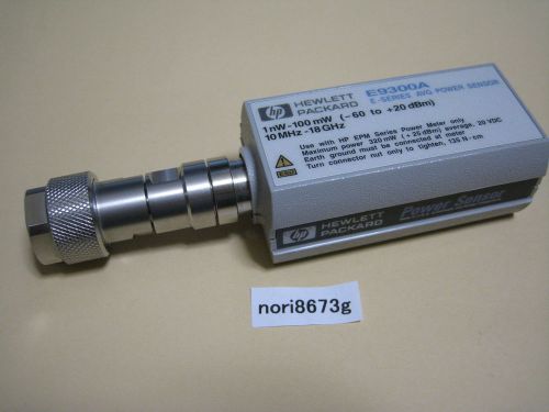 HP Agilent E9300A 10MHz-18GHz Power sensor -60 to +20dBm