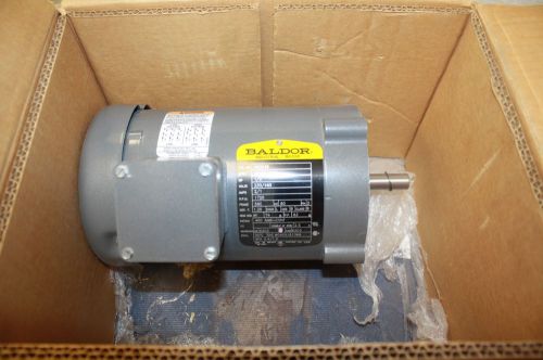 VM3538   1/2 HP, 1725 RPM NEW BALDOR ELECTRIC MOTOR