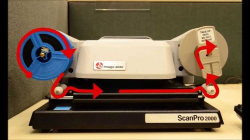 SCANPRO 2000 MICROFILM MICROFICHE SCANNER