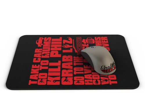 Shaun of the Dead Sublimation Print Rubber Mouse Mat. FREE UK P&amp;P